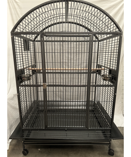 Parrot-Supplies Manhattan Grande Dome Top Macaw Parrot Cage Antique